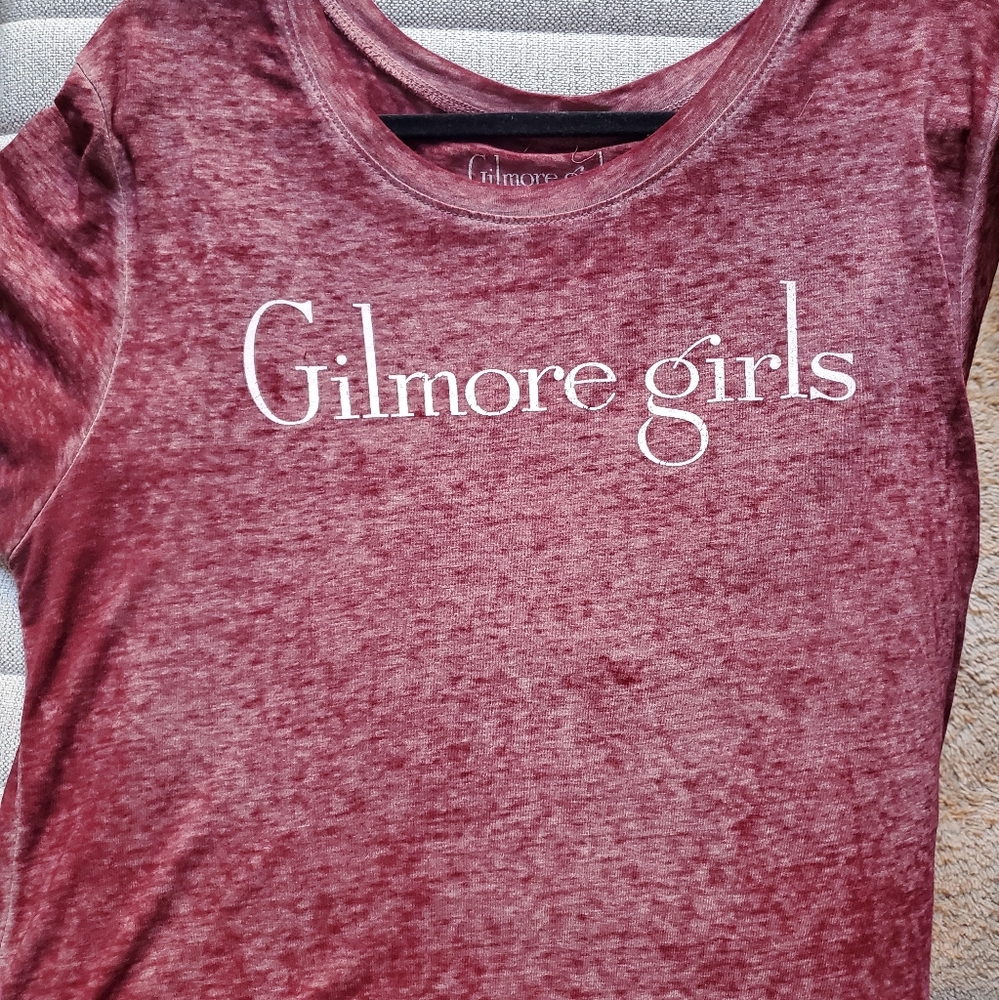Gilmore Girls Soft Sheer Distressed Tshirt
